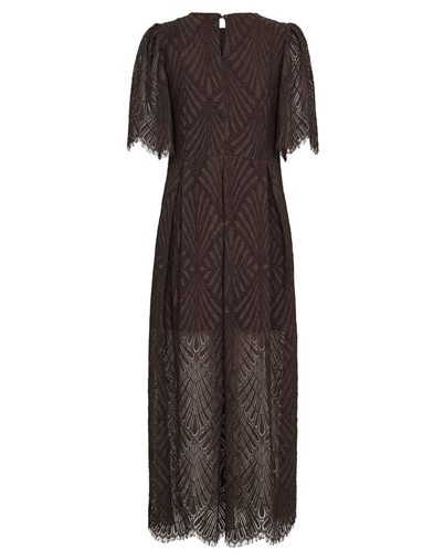 Co'Couture - Leti CC Lace Maxi Kjole - Dark Brown